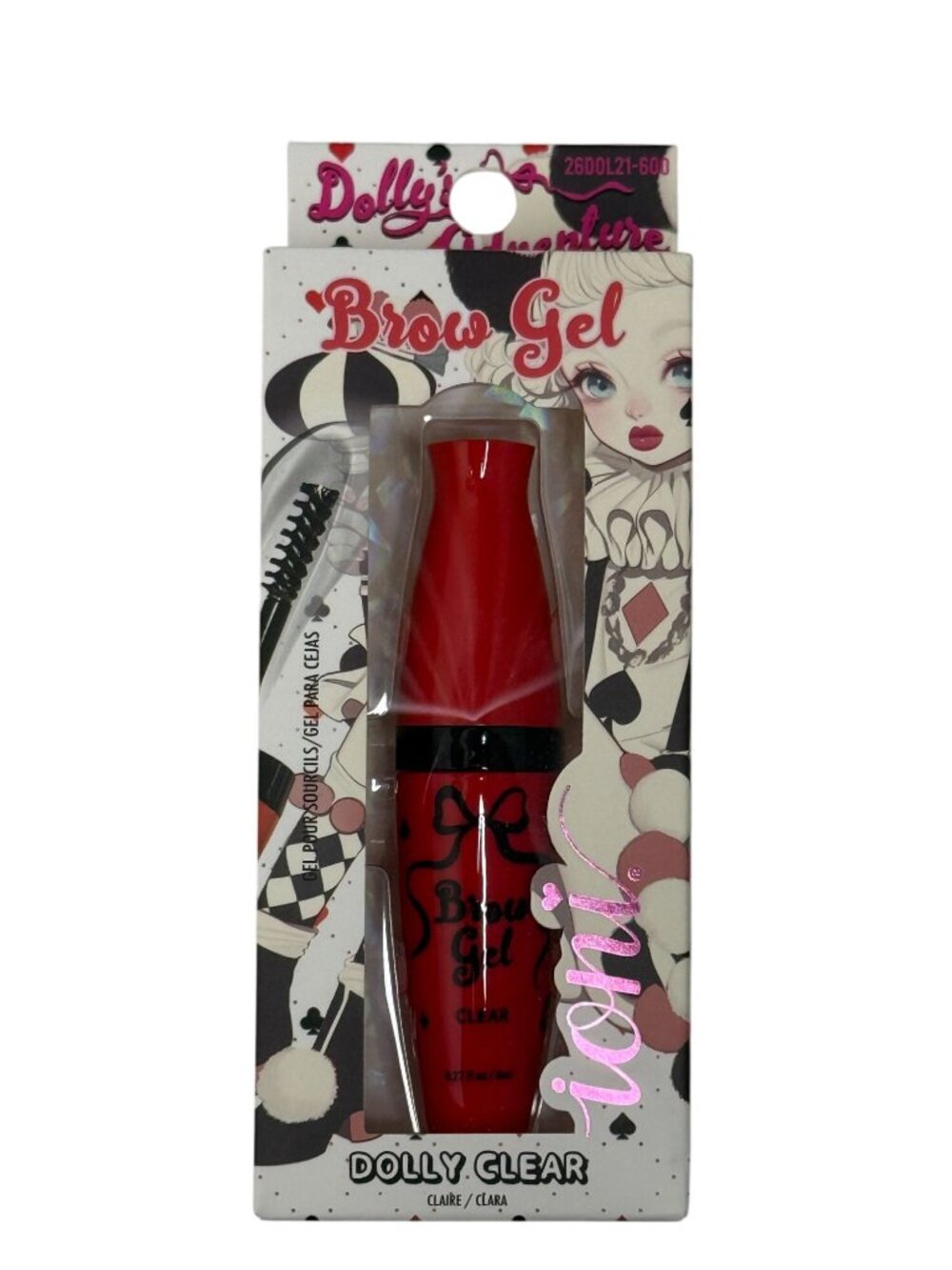 Ioni Clear Brow Gel Dolly Adventure New